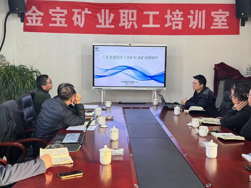 招金有色組織召開(kāi)上夼礦區(qū)成礦規(guī)律研究科研項(xiàng)目技術(shù)研討會(huì)